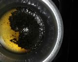 A picture of step 2 of Gud ki chai.