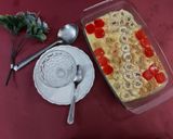 A picture of step 2 of Fruit custard with jelly.