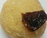 A picture of step 4 of Malai ladoo.