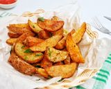 Foto langkah ke 3 dari resep Crispy Potato Wedges - Ala Cafe.