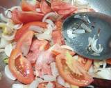 Corn capsicum sabji recipe step 2 photo