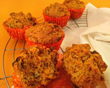 Foto del paso 8 de la receta: Muffins veganos de plátano y zanahorias🧁🥕🍌