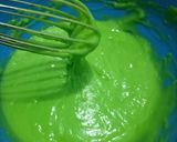 Foto langkah ke 2 dari resep Bluder Pandan Menul no mixer no oven.