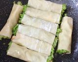 Foto langkah ke 5 dari resep Sandwich Gulung kulit pangsit.