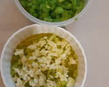Foto del paso 1 de la receta: Rico pebre, ajo chilote ají verde para este 18 y siempre