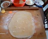 Sajtos virslis háromszög recept fázis 6 fotója