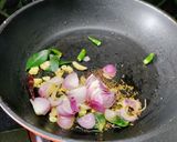 A picture of step 2 of Brinjal, Curd Curry.