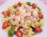 Foto del paso 8 de la receta: Ensalada de pasta con piña, atún y más ingredientes