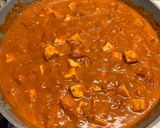 A picture of step 3 of Tofu tikka masala.