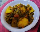 A picture of step 8 of Aloo Methi Sabji.