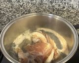 Foto del paso 1 de la receta: Sopa plátano y pescado