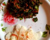 कांद्याची पात भाजी (kandyachi pat bhaji recipe in marathi) रेसिपी स्टेप 5 फोटो 