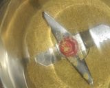 A picture of step 2 of Achari Bhindi.