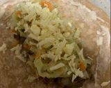 A picture of step 5 of Breakfast Wrap.