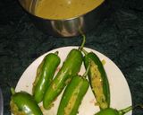 A picture of step 1 of Mirchiwada.