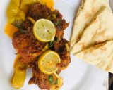 A picture of step 1 of Koyla karahi.