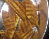 A picture of step 3 of Mango flavoured shahi tukda.