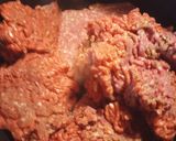A picture of step 1 of Hackfleischauflauf mit Kartoffelhaube, German Shepherd Pie.
