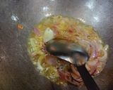 A picture of step 6 of Bharli Vangi/Bharwa Baingan.