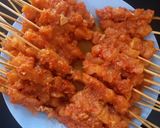 Foto langkah ke 3 dari resep Sate Ayam Plecing.