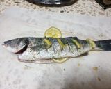 Pas rețetă Biban de mare în cartoccio la grătar 2 fotografie