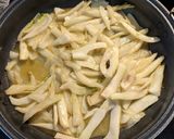 Une image de l'étape 3 de Tarte confit fenouil (avec de l'oignon, du miel, de l'orange).