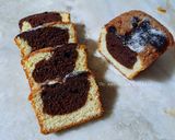Une image de l'étape 11 de Cake Vanille Chocolat 🍞.