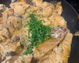 Chicken stroganoff recipe step 4 photo