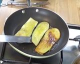 A picture of step 6 of Aubergine and ratatouille rolls.