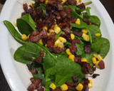 Foto del paso 6 de la receta: Ensalada de espinacas con tocino