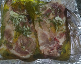 Foto del paso 4 de la receta: Filetes de cabeza de lomo con hueso al horno