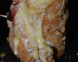 Foto del paso 4 de la receta: Volcán  de pescado, con panceta y queso