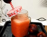 A picture of step 5 of Plum juice 💗💗.