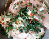 Foto del paso 1 de la receta: Filetes de pollo con queso crema light y verduras