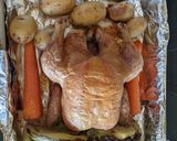 A picture of step 5 of One Pot Roast Chicken Dinner.