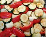 Csirkecomb, vele sült zöldségekkel recept fázis 2 fotója