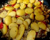 A picture of step 7 of My Sausage Meat & Potato Bake 🤩.