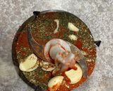 A picture of step 2 of Roasted Garlic Mint Lamb Leg.