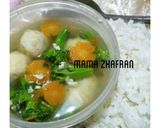 Foto langkah ke 5 dari resep Soup bakso udang balitaku.
