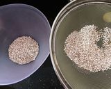 A picture of step 3 of Rajgira seeds & Dates Chikki.