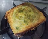 A picture of step 8 of Mumbai Masala Toast Sandwich.