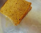 A picture of step 4 of #African tea withToast mayai for breakfast.