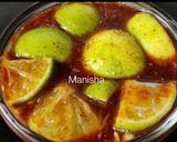A picture of step 9 of Lemon Pickle.