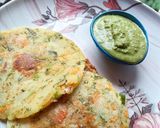 রাভা উত্তপম (Rava uttapam recipe in bengali) রেসিপির ধাপ 4 ছবি