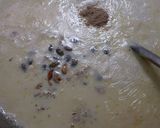 A picture of step 3 of Aval payasam or poha kheer.