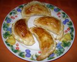 Foto del paso 15 de la receta: Empanadas de pollo ahumado 🐓