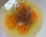 Hình bước làm 2 của món Bông cải trắng hấp trứng