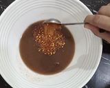 A picture of step 1 of Aloo Dum.