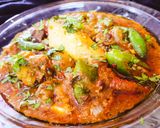 A picture of step 5 of Mutton Karahi.