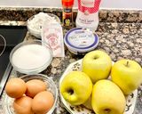 Foto del paso 1 de la receta Pastel de queso mascarpone y manzana